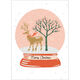 Snow Globe Folded Holiday Cards Image 4 of 4